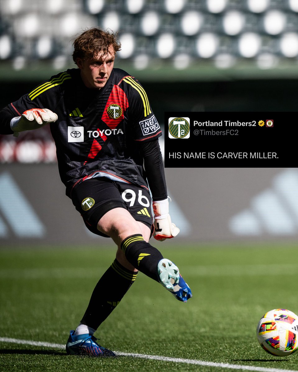 Say his name. 🗣️ <a href="/CarverMiller3/">Carver Miller</a> has stacked performances ⤵️

▫️Pair of clean sheets (vs. ATX, VCFC)
▫️5️⃣ saves vs VCFC made it the 4️⃣th time registering 4+ saves in eight appearances so far this season
▫️3️⃣ PK saves in a single shootout (most in T2 <a href="/MLSNEXTPRO/">MLS NEXT Pro</a> era) 
▫️ MOTM vs