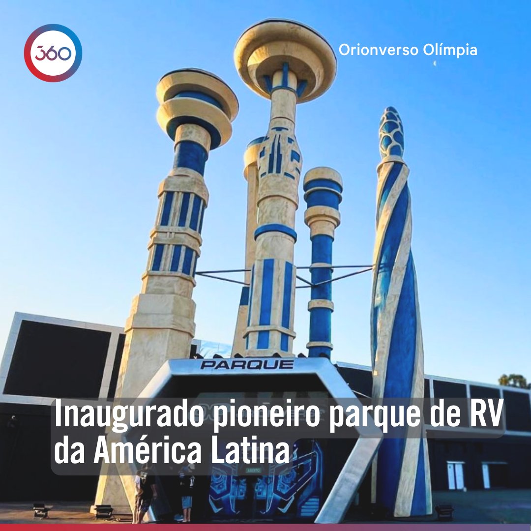 Engenharia360's tweet image. Orionverso Olímpia , em Olímpia, SP, é o primeiro parque de #RealidadeVirtual da América Latina, inaugurado em fevereiro. Com 11 atrações, incluindo simuladores radicais e imersivos, o parque surpreende com suas experiências únicas. Fonte e Imagens: Melhores Destinos