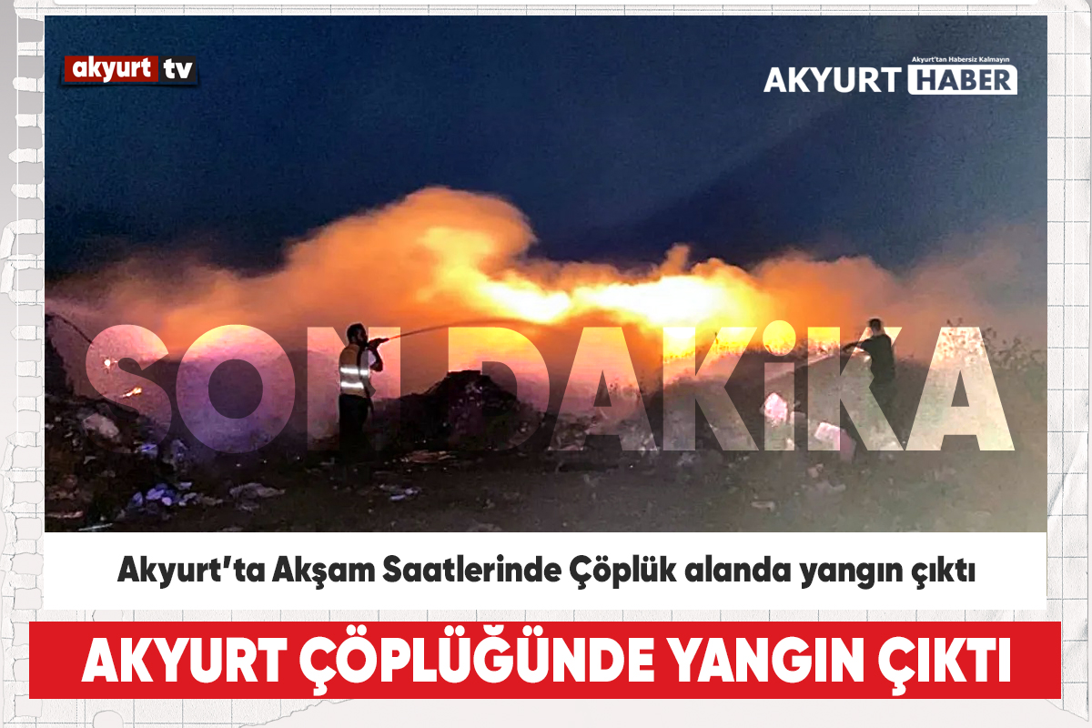 Akyurt’ta Akşam Saatlerinde Çöplük alanda yangın çıktı
akyurthaber.net.tr/akyurtta-aksam…

#akyurt #çubuk #kalecik #pursaklar #keçiören #ilçe #çöplük #yangın #ankara #sondakika #itfaiye #ankarabüyükşehir #akyurthaber