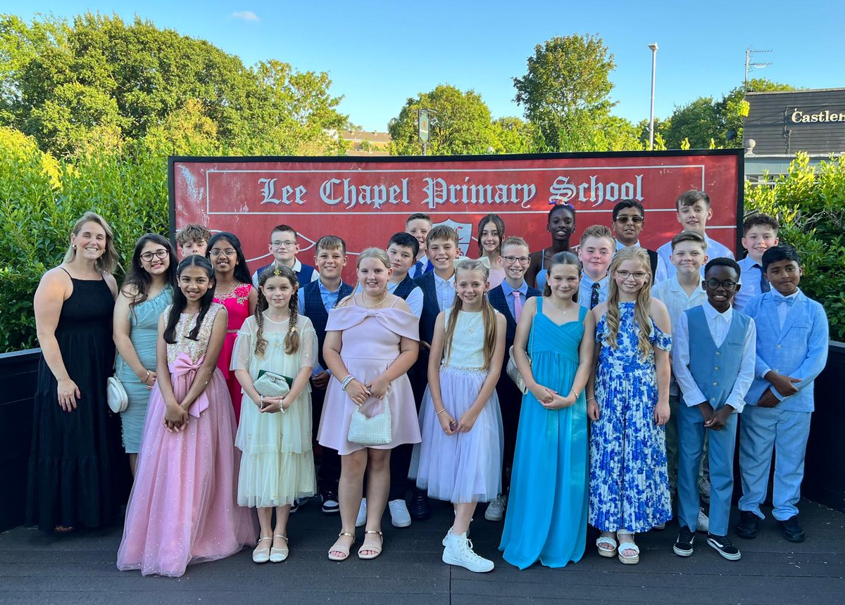 Leechapelsch's tweet image. Year 6 leavers Prom 2024! #class30