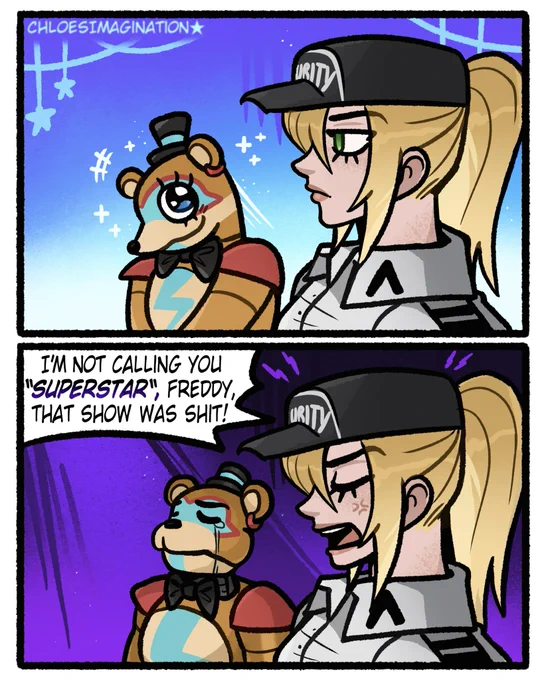 Glamrock Freddy's life is so hard in FNAF... 