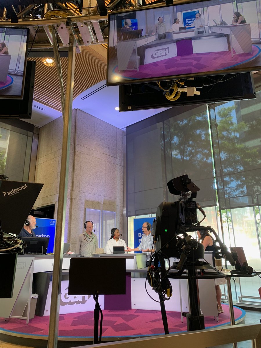 Last Friday, Music Director Christopher Wilkins and soprano Joelle Lamarre made an appearance on <a href="/BosPublicRadio/">Boston Public Radio</a> at the Boston Public Library studio!

You can listen to this segment at wgbh.org/shows/boston-p… 🙌