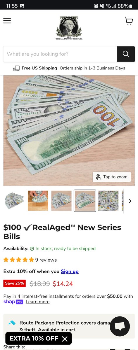 Evanmalik's tweet photo. @PicturesFoIder It actually looks like movie prop money. https://t.co/323Z2mgGHm