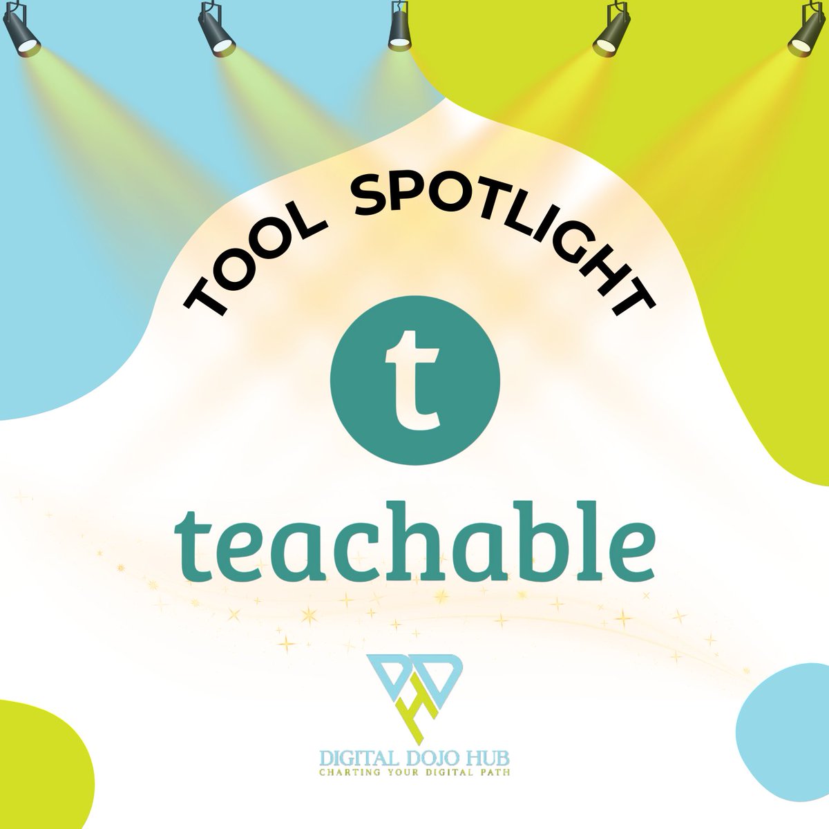 digitaldojohub's tweet image. Kickstart your week with our #ToolSpotlight! 🛠️ Today, we&apos;re featuring TEACHABLE.
Have you tried it yet?

Let us know in the comments! 

.
.
.
#CourseCreation #EdTech #DigitalDojoHub #tools #teachable