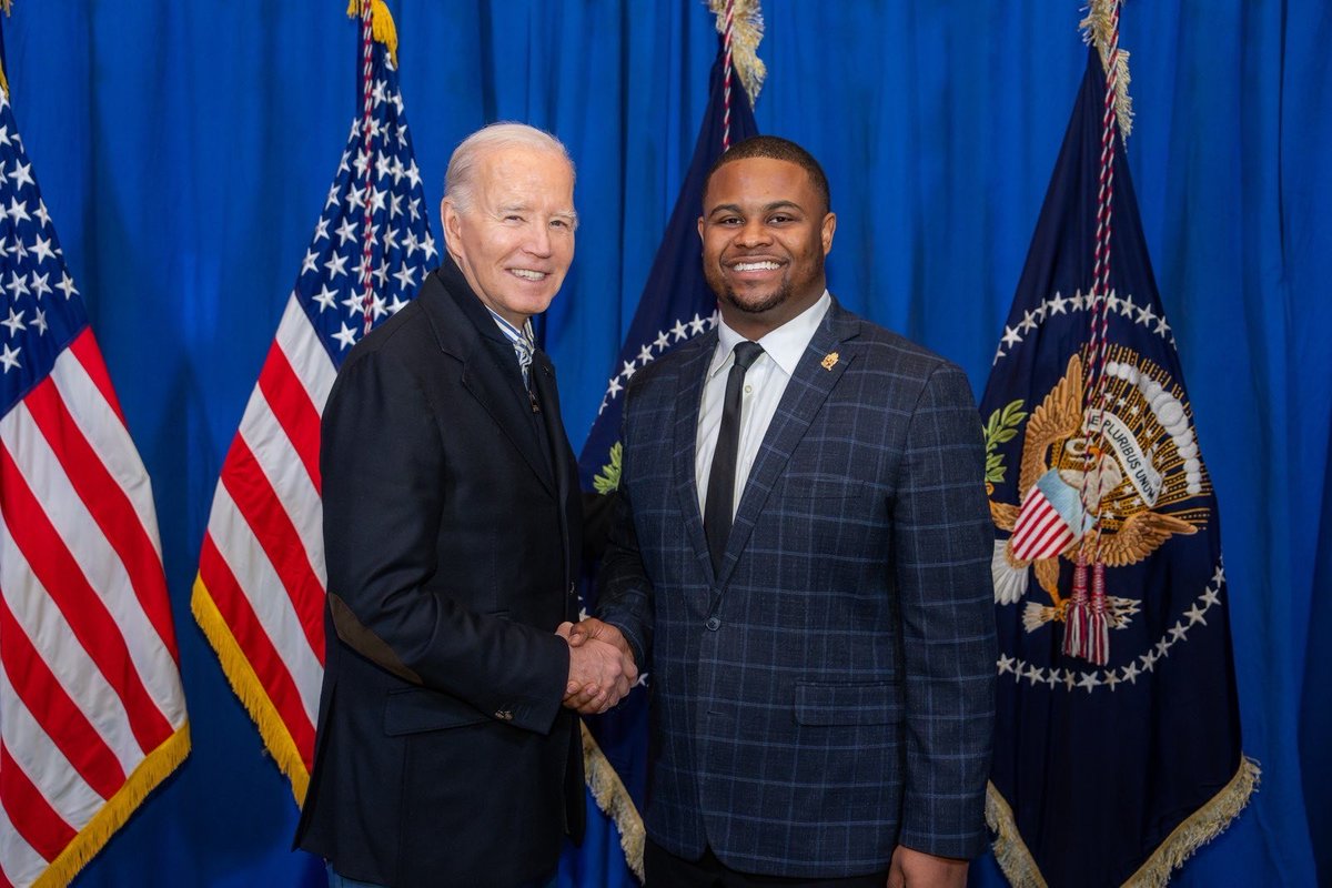 Representative Kalan Haywood (@repkalanhaywood) on Twitter photo .<a href="/POTUS/">President Donald J. Trump</a> is an honored statesman, a champion for working people, and a truly devout public servant. His time in office has helped working families across Wisconsin, and I am proud of the progress that has been made. .<a href="/POTUS/">President Donald J. Trump</a> is an honored statesman, a champion for working people, and a truly devout public servant. His time in office has helped working families across Wisconsin, and I am proud of the progress that has been made.