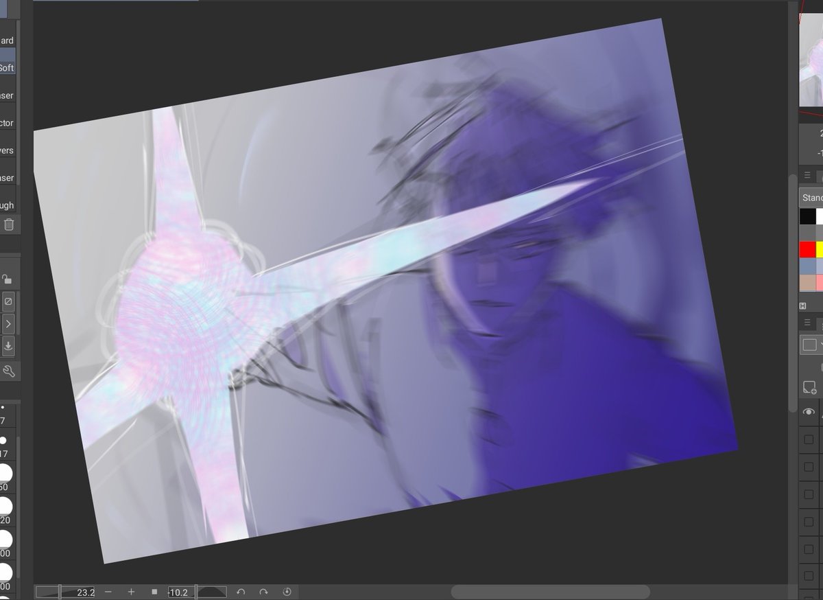 Ive gotten too acquainted with the blur tool