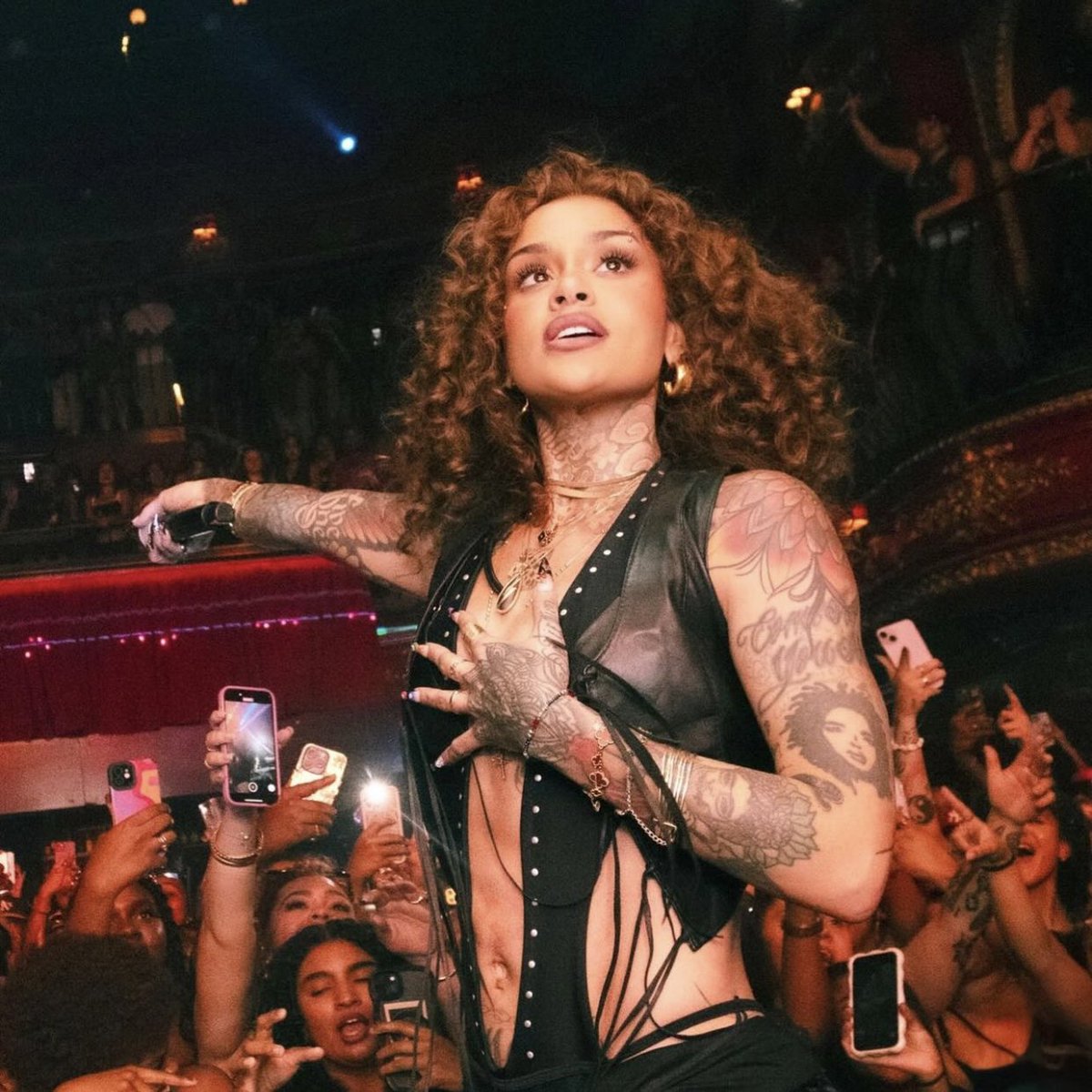 kehlani_stats's tweet photo. Kehlani is touring both ‘’CRASH’’ &amp; ‘’While We Wait 2’’ on her upcoming tour. The new mixtape drops next month. 

Tour is being opened by Flo &amp; the announcement is coming tomorrow. https://t.co/GUFtCaW8G0
