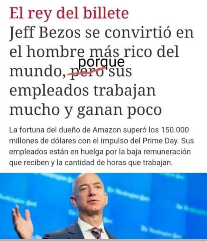 Una corrección