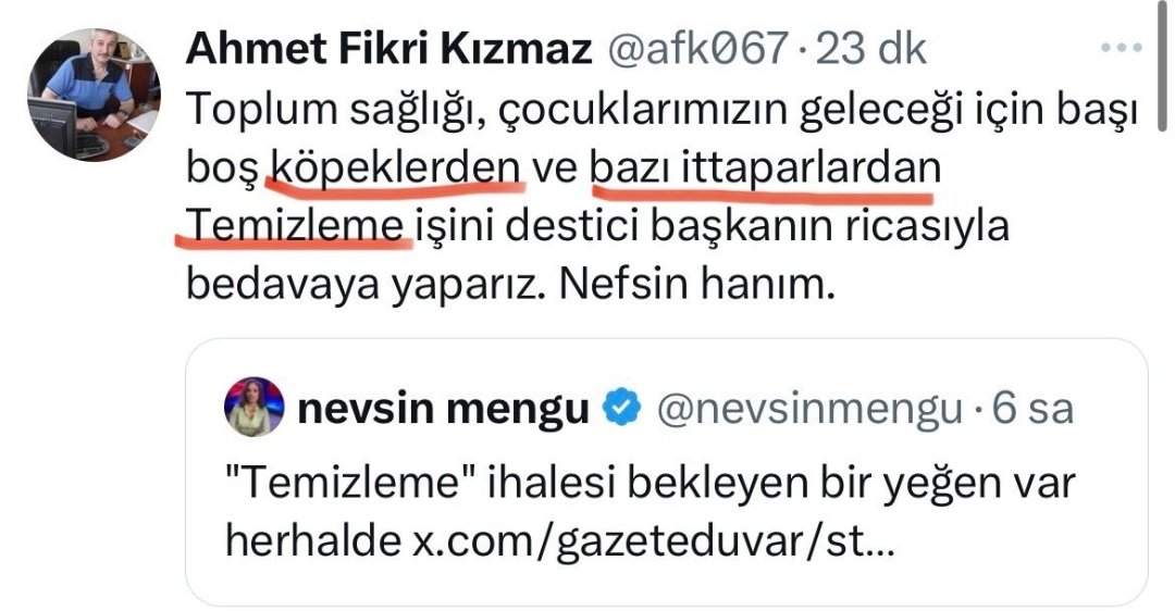 Mustafa Destici' nin ricasıyla hayvanları ve bizleri "temizleyebilirmiş"

Bunun gibi meslek yeminini unutup, yasayı siyasallaştıranlara kedileri köpekleri emanet mi edeceğiz?
#YasaDeğilCinayet
#Komisyonaç