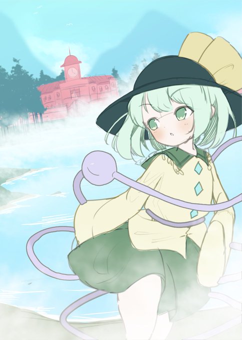 お絵描きマンの早朝W.I.P.
秋例はぼんやりとしか決まってないけど、こんな感じのこいしちゃんが散歩してるイラストを数枚載せた本にしたい。

受かればだけど...... 