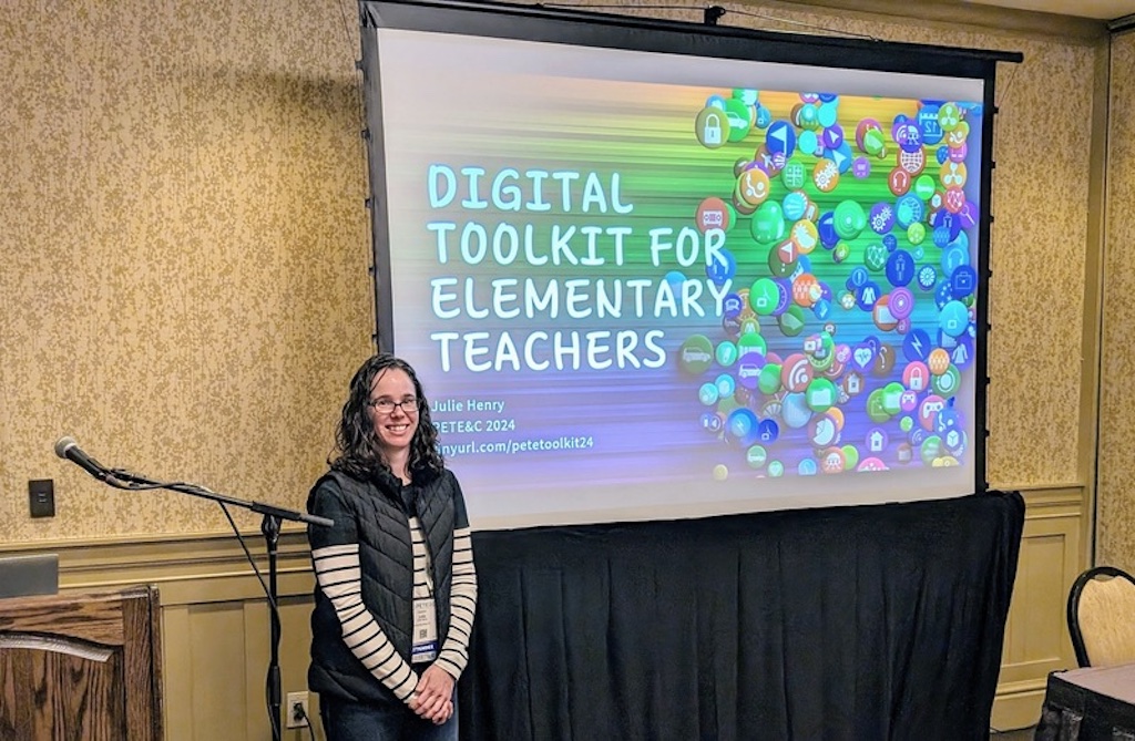 PSU_CollegeOfEd's tweet image. #PennState College of Education alumna Julie Henry (@HenryTechK5) is preparing to advance her career in #technology education by enrolling in the college&apos;s doctoral program in learning, design, and technology. #changED bit.ly/3WwF1s7