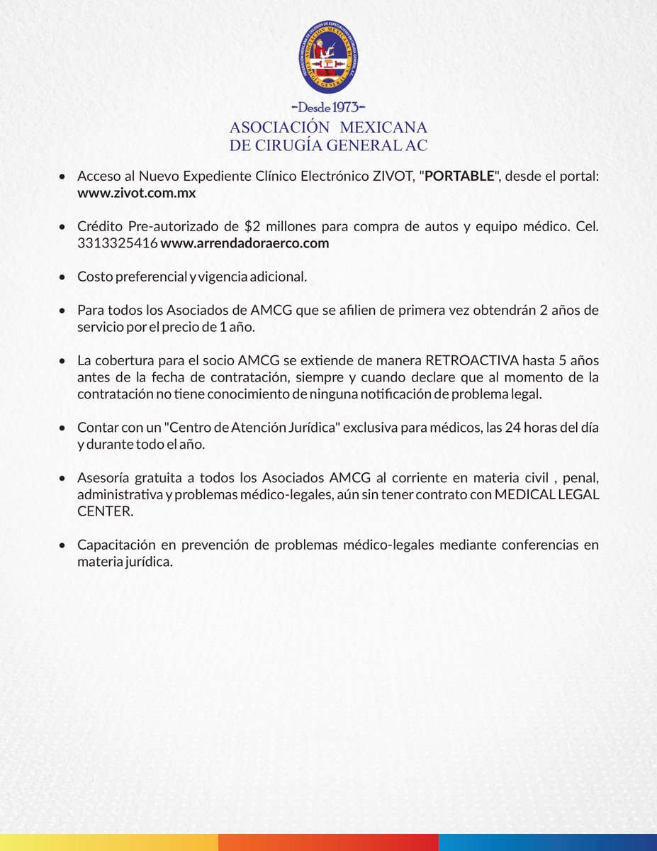 amcgmx's tweet photo. Ser parte de la AMCG ofrece buenos beneficios conócelos en:
https://t.co/cxPr4Y3fiE

Informes: asociados@amcg.org.mx

#UniónMédica #SoyAMCG #SomosAMCG #BeneficiosAMCG https://t.co/y4mzFSNAMo