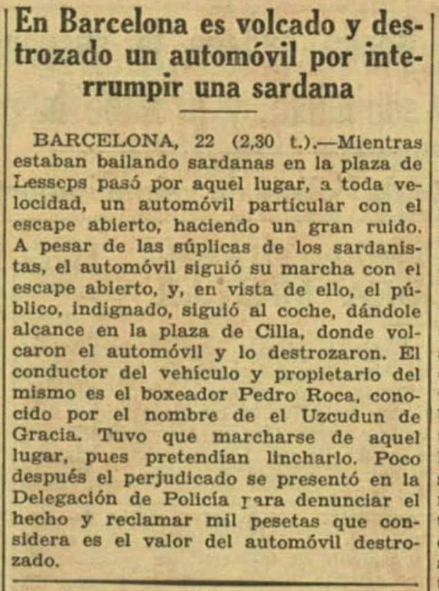 historiesdebcn's tweet photo. Coses que passaven a Barcelona, un dia com avui de 1933. https://t.co/2P14Uhu7js