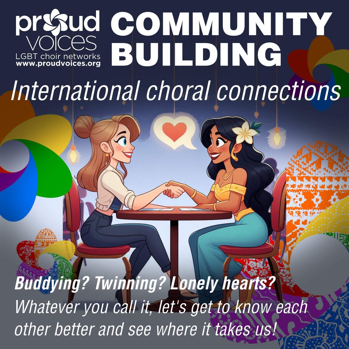 ProudVoices's tweet photo. If your choir is interested in making connections across the two networks @ProudVoices UK &amp; Ireland &amp; and @ProudVoicesAsia, then please complete the form below. 

https://t.co/R5F5vhulMp

UK &amp; Ireland choirs: https://t.co/MjgCo8kyWT
Asian choirs: https://t.co/eA9Py4GEGC https://t.co/dSoaUgTe4H