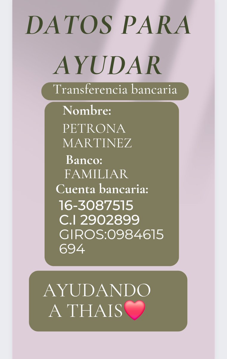 SolAracelyCant1's tweet photo. Vivir en Paraguay es vivir Muerto en vida😭
Es demasiado triste que tocó puertas por todos lados se sabe el caso de mi hija, se sabe el diagnóstico y que vamos a Brasil para su tratamiento ya que en Paraguay no hay más una posibilidad de vida para  Thais, y aun asi no me ayudan https://t.co/dTZuoeKwhn