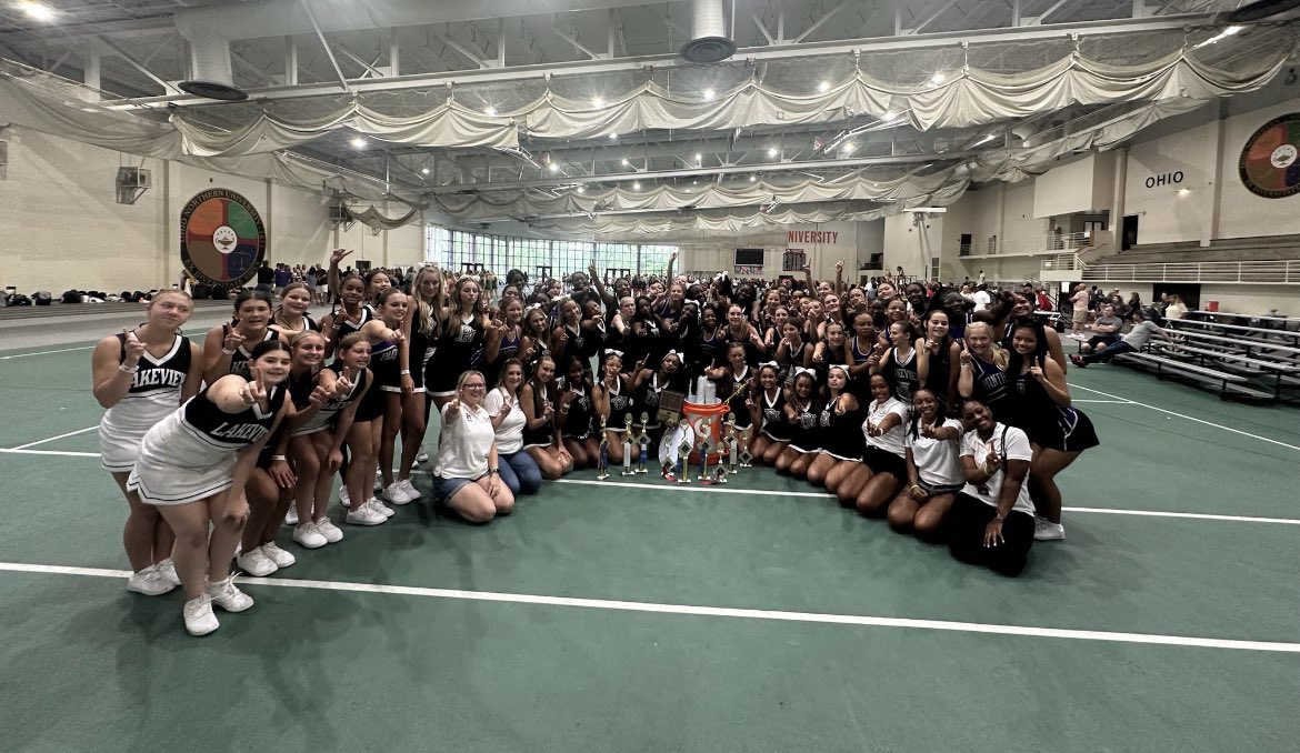 PHSN_Cheer's tweet image. Panther cheer (7th - 12th grade) had an amazingly successful time at UCA camp! Bringing home some shiny new pieces 📣 and stronger teams 🐾 We are so proud of our girls! #wearePN @PNAthletics