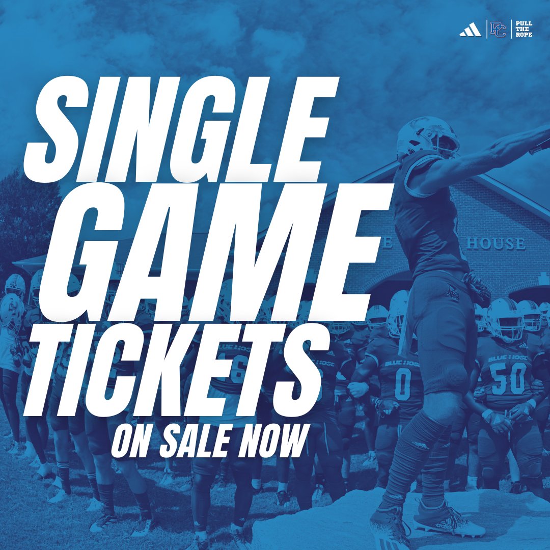 This'll be a fun ride 😈

Get your single-game PC tickets 𝙉𝙊𝙒

🎟 - shorturl.at/kt0ej
🗞 - shorturl.at/GJ3NR

#GoBlueHose | #PTR