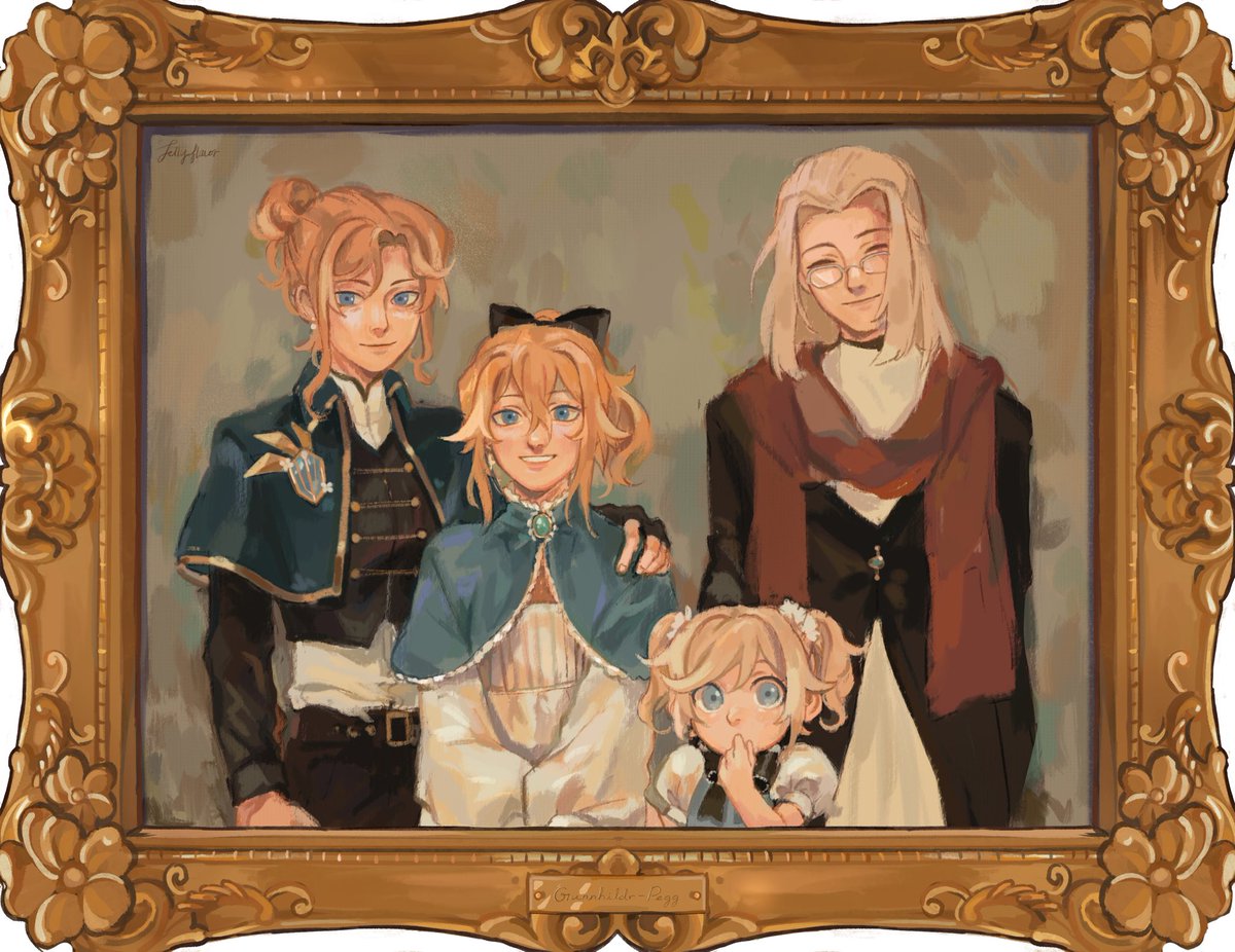 maybe these 2…faux family paintings my beloved