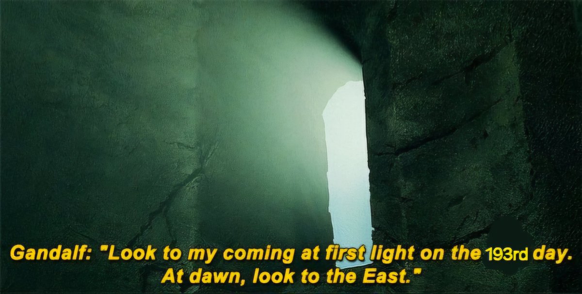 End of term Gandalf can't arrive soon enough!