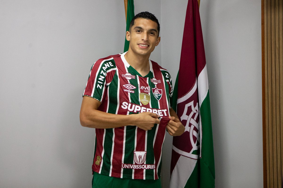 VSportsTM's tweet photo. OFICIAL!

El colombiano Kevin Serna 🇨🇴 es nuevo jugador de Fluminense 🇧🇷. Firmó contrato hasta 2027. Será su primera experiencia en el fútbol brasileño. https://t.co/zEDhwAyxgv