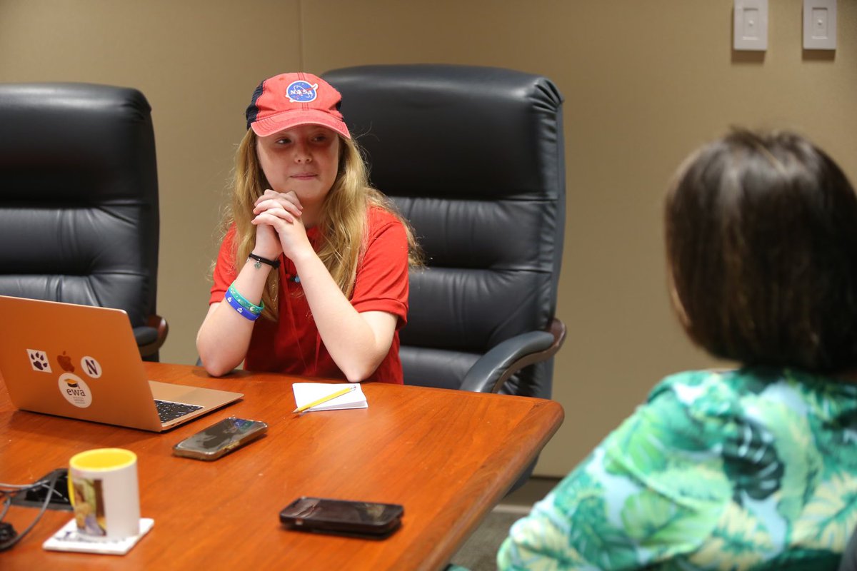 maria_f_vazquez's tweet photo. I was just interviewed by a very talented reporter named Rebekah McNarney with the Scholastic Kids Press.

Rebekah asked me all about being a superintendent and the challenges that come with this role. She was poised, intelligent and has a bright future ahead of her! @KidsPress https://t.co/EGEE77HcOq