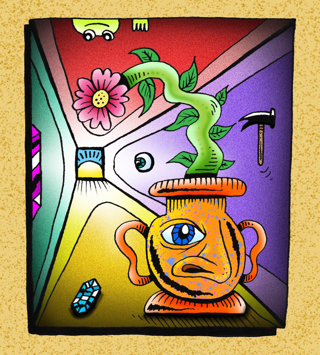 Guggagugga Pot Sprouts a Flower 🌸