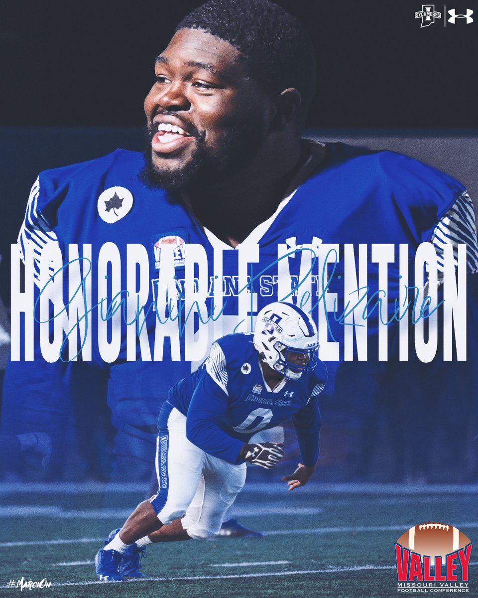 The man was a force up the middle and posted a pair of multi-sack efforts while anchoring the defensive line.

<a href="/GianiniBelizai4/">g</a> earns All-MVFC recognition heading into the 2024 season

#MarchOn | #LeaveNoDoubt