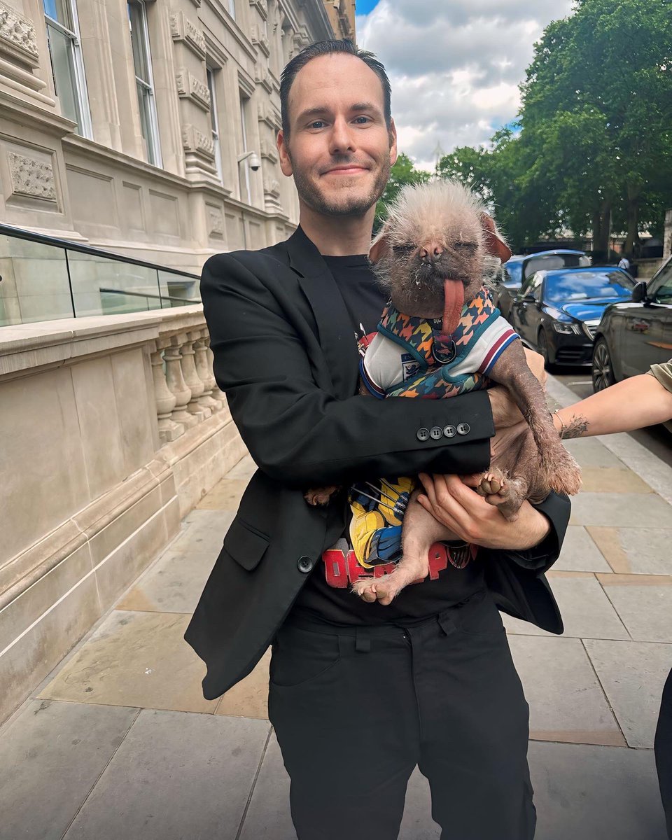 So next up it’s the real star of Deadpool &amp; Wolverine… it’s Dogpool! 🐾 <a href="/deadpoolmovie/">Deadpool Movie</a> 

Her real name is Peggy &amp; she was voted the ugliest dog in Britain (but we don’t tell her that) &amp; yes that tongue is real! ❤️💛 #deadpoolandwolverine #deadpool #dogpool #marvel #mcu