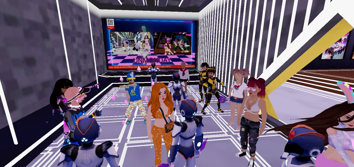 EsmayliMohammad's tweet photo. UNMONDAY  PARTY COME AND JOIN US LETS HAVE SOME FUN😜🥳
@DHINGIA
@VTATV
@DECENTRALAND
 #VTATVBOTv2
0xe5104e449950180C459447F2971C8A760456B635 https://t.co/fLThYDmFB7