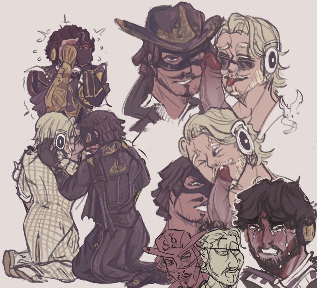 SenoPsh's tweet photo. Lets try.
TW: Blood!
#CharlesHolt #ServaisLeRoy #KurtFrank #JoseBaden #KevinAyuso #IdentityV #NSFW https://t.co/EeZCGqFJpl