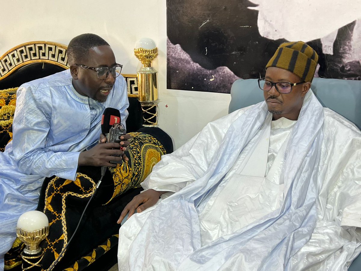 papealeniang's tweet photo. Toujours un plaisir d'échanger avec Serigne Bass Abdou Khar . Que Dieu exauce toutes les prières. Les conseils précieux seront d'un apport considérable pour la réussite de cette mission au service du Sénégal. #senegalrek https://t.co/yfbmdoWabR