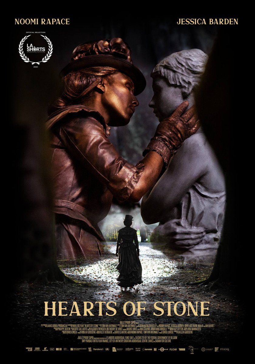 Screening our short film 'Hearts of Stone' starring #noomirapace &amp; #jessicabarden tonight at <a href="/LAshortsFest/">LA Shorts International Film Festival</a> at 10pm at LA Regal ! #lashortsfest #shortfilm #shortfilmfestival