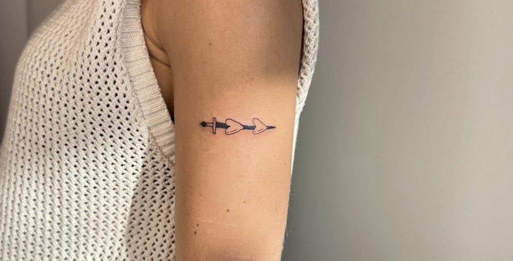 thinkerpurnell's tweet image. 🚨 | ella’s new tattoos