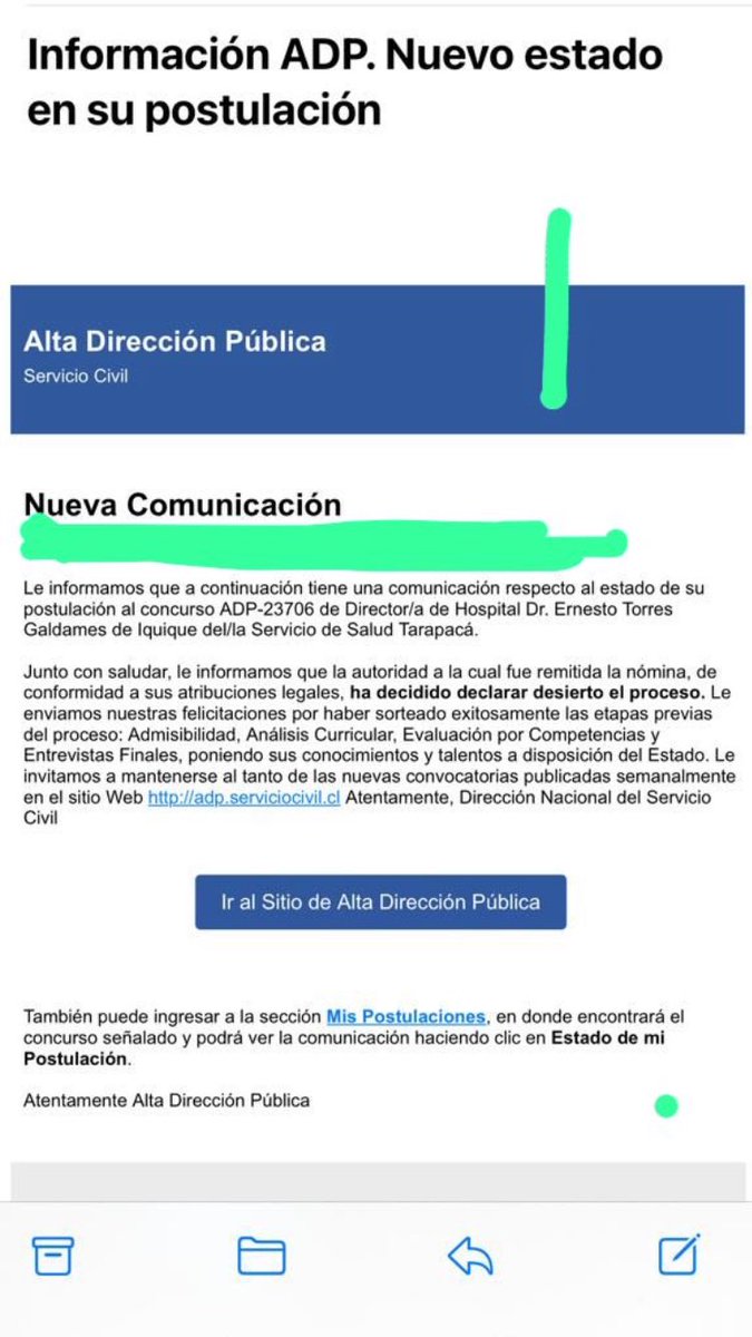 Dr_LCastillo's tweet photo. Concurso desierto de director Hospital de Iquique . Terna con excelentes candidatos y gran
experiencia .Nuevamente ha primado sólo el Criterio político y sigue ese Hospital sin un gestor profesional 
Mala decisión de la Directora del s de salud , muy mala https://t.co/UjgARTu5p3