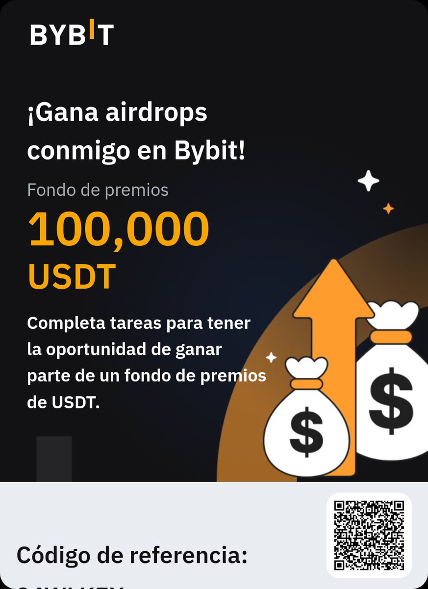 EfemeridesNet's tweet photo. Únete a mí en Bybit y completa tareas en Caza de Airdrops para tener la oportunidad de ganar parte de un fondo de premios de 100,000 USDT. Haz clic aquí:https://t.co/VYxFrcCUO2 https://t.co/7dhcOuY99q