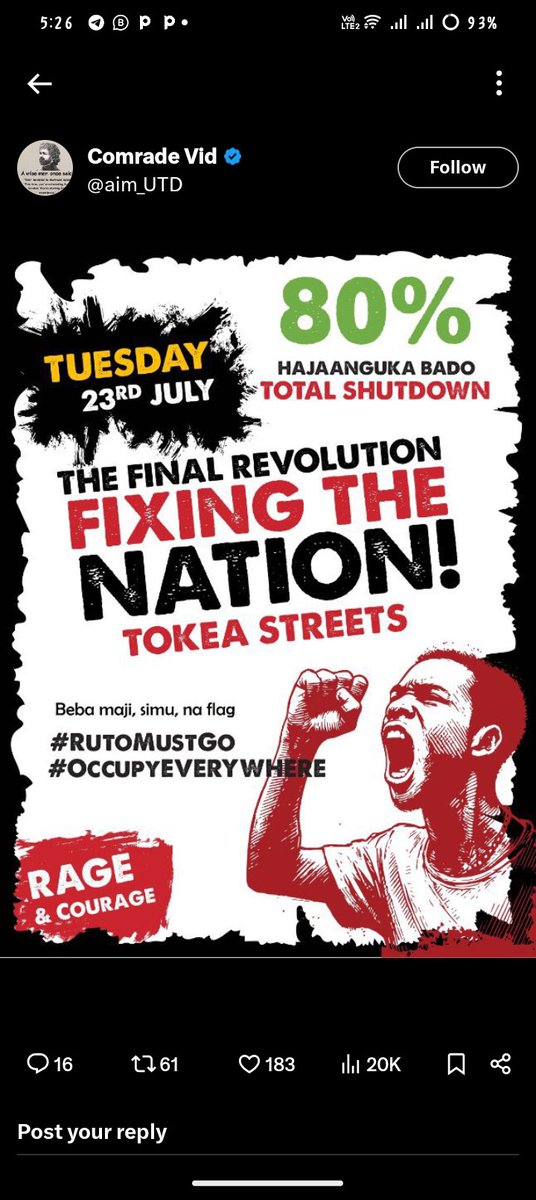 OkelloRanda's tweet photo. @bozgabi Ati jkia imefanya nini mbona jkia inatrent hivi aki https://t.co/lcqcAOQVq5