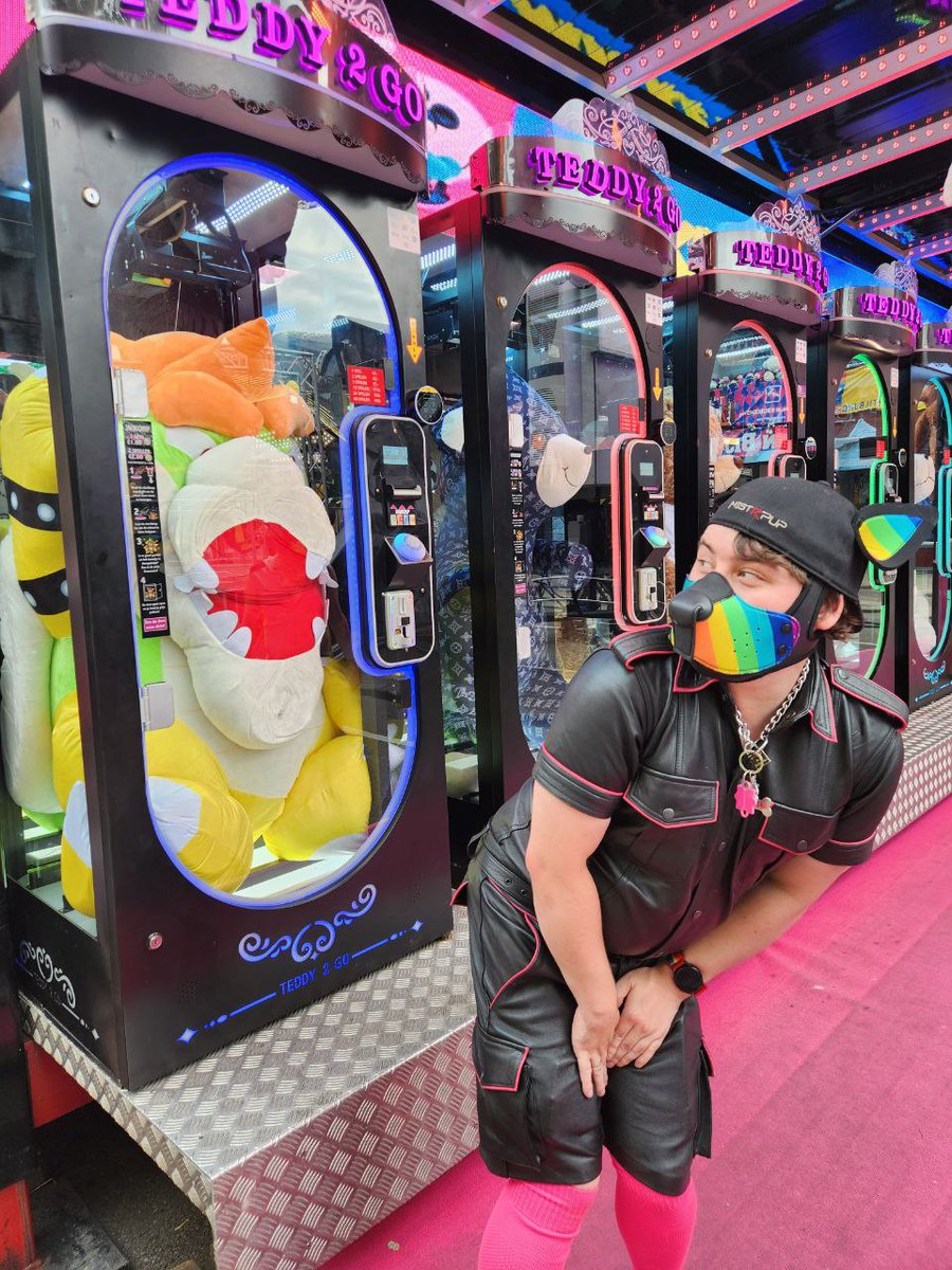 Today i learned that Bowser is very interested in my leather pup booty