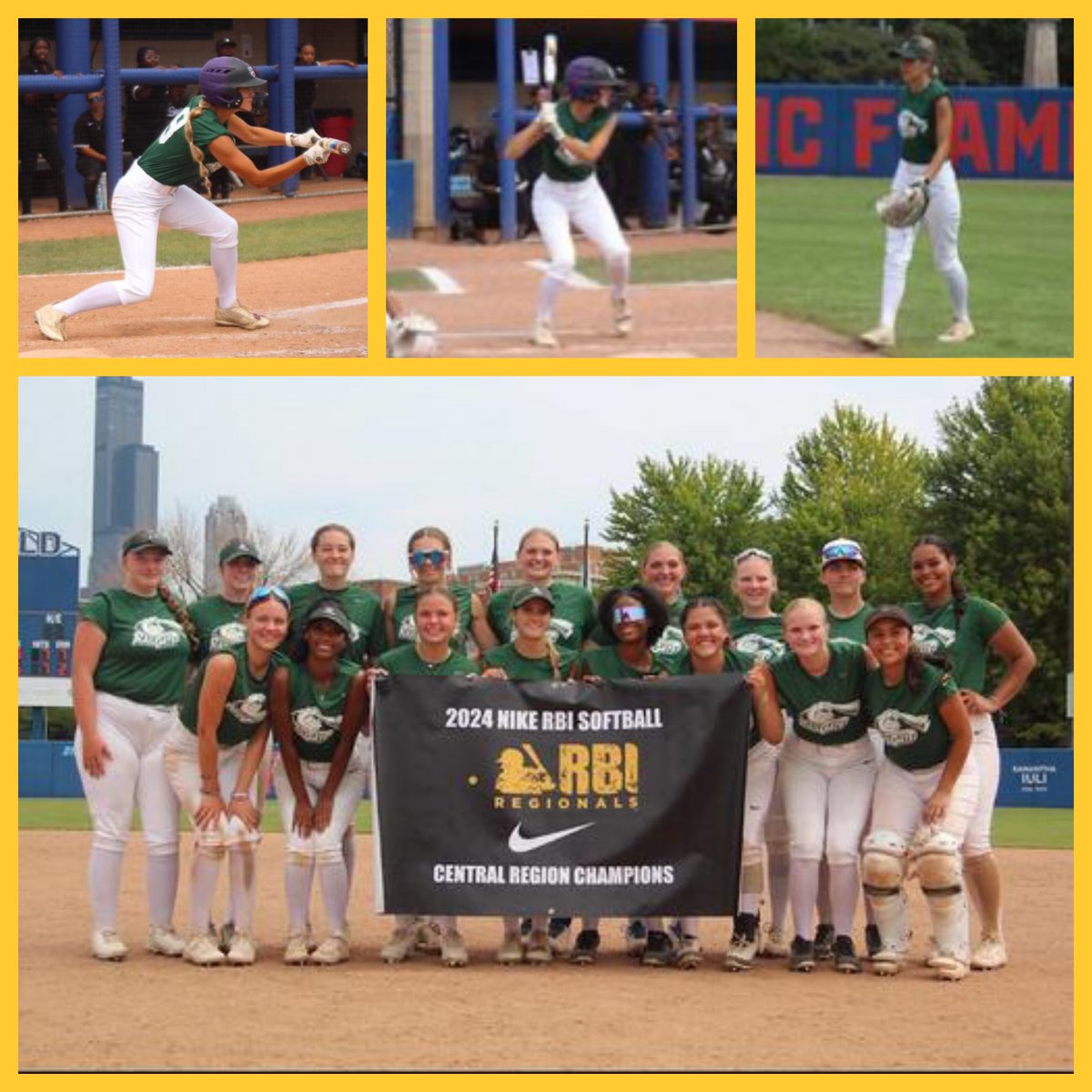 GOBULLDOGS_SB's tweet photo. 📣Congrats to the Gary All Star Team on winning the MLB RBI Central Region Championship! The team  advances on to Florida for the World Series in August! A big 👏🙌 to Bulldogs, Skylar Egan!! Good luck!🏆🥎🌟💛 https://t.co/FyP59DxMUk