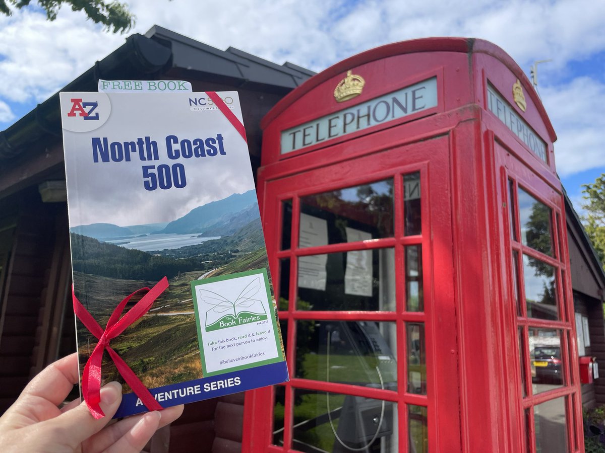 The Book Fairies of Scotland are sharing copies of A-Z Adventure Series - North Coast 500 around the coast of the country!

Who will be lucky enough to spot one in #Edinburgh?

#ibelieveinbookfairies #TBFCollins #AZNC500 #AZAdventureSeries #AZMaps  #ScottishCoast <a href="/Collins_Ref/">Collins</a>