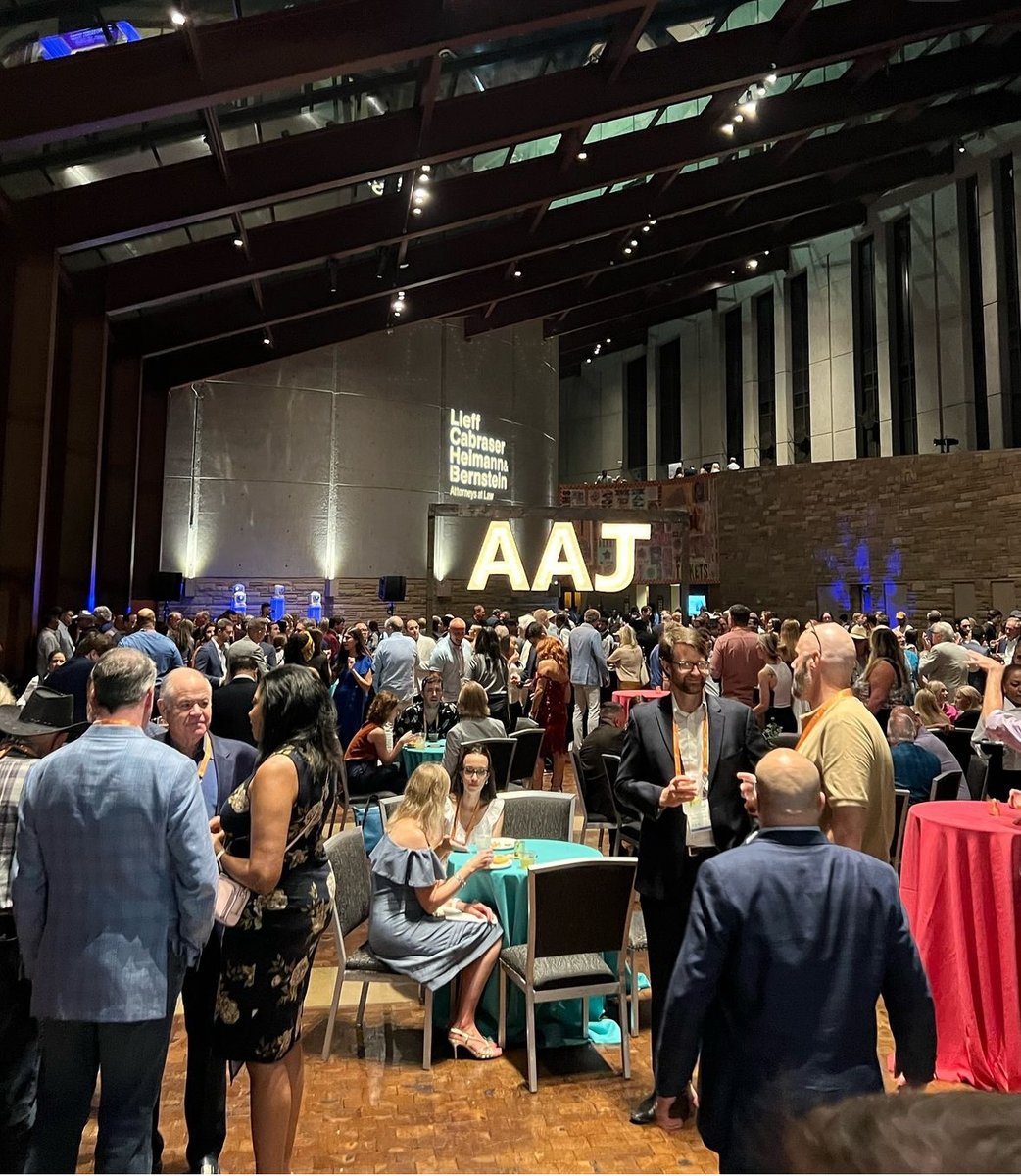 marshlawfirm's tweet photo. MLF Partners @JamesMarshLaw, @mabie_maggie and @HeleneMWeissEsq enjoying the @JusticeDotOrg's Annual Convention in Nashville! 🤠🎸✨

Until next time! ⚖️ Thank you, AAJ! https://t.co/kz2FcOZD33