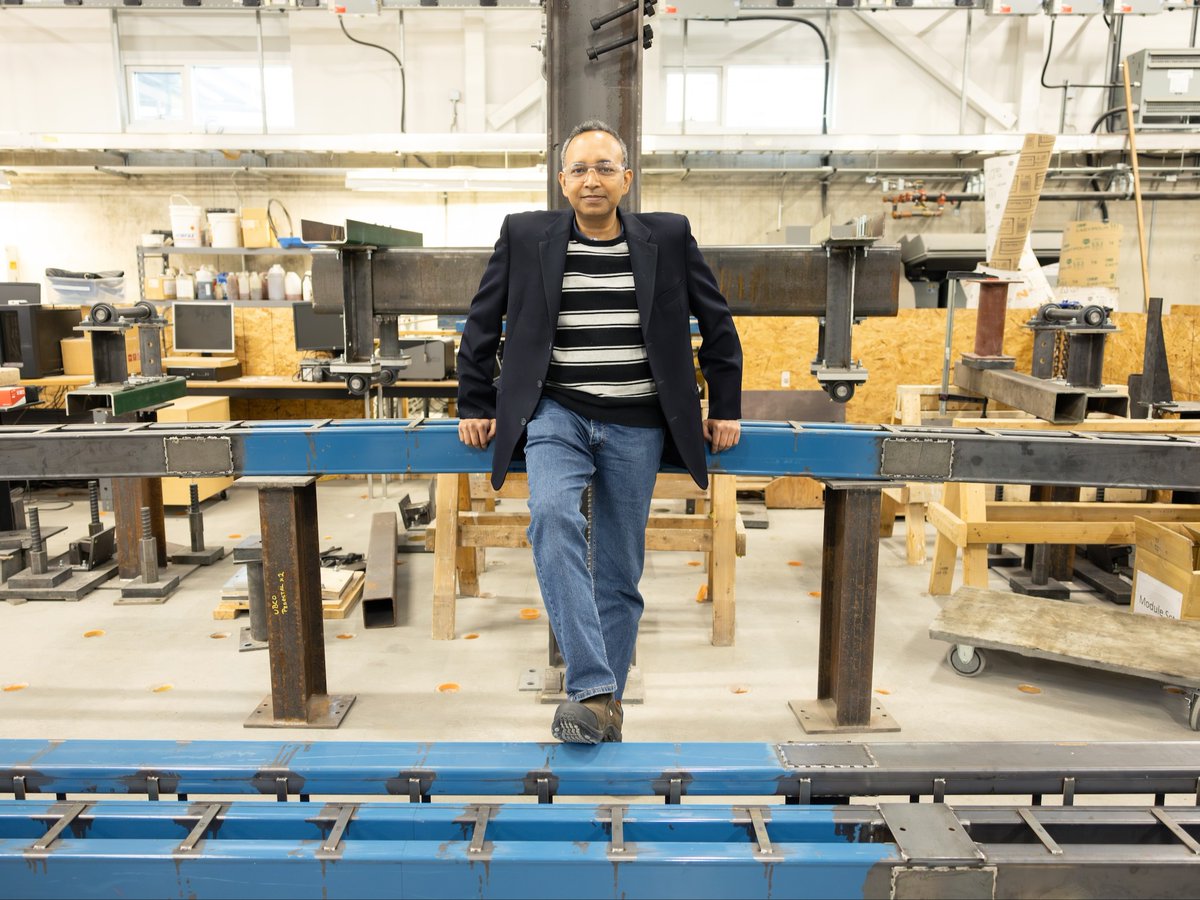 Dr. Shahria Alam hopes to tackle the building industry’s climate challenge through more sustainable materials: bit.ly/3LG1AnP