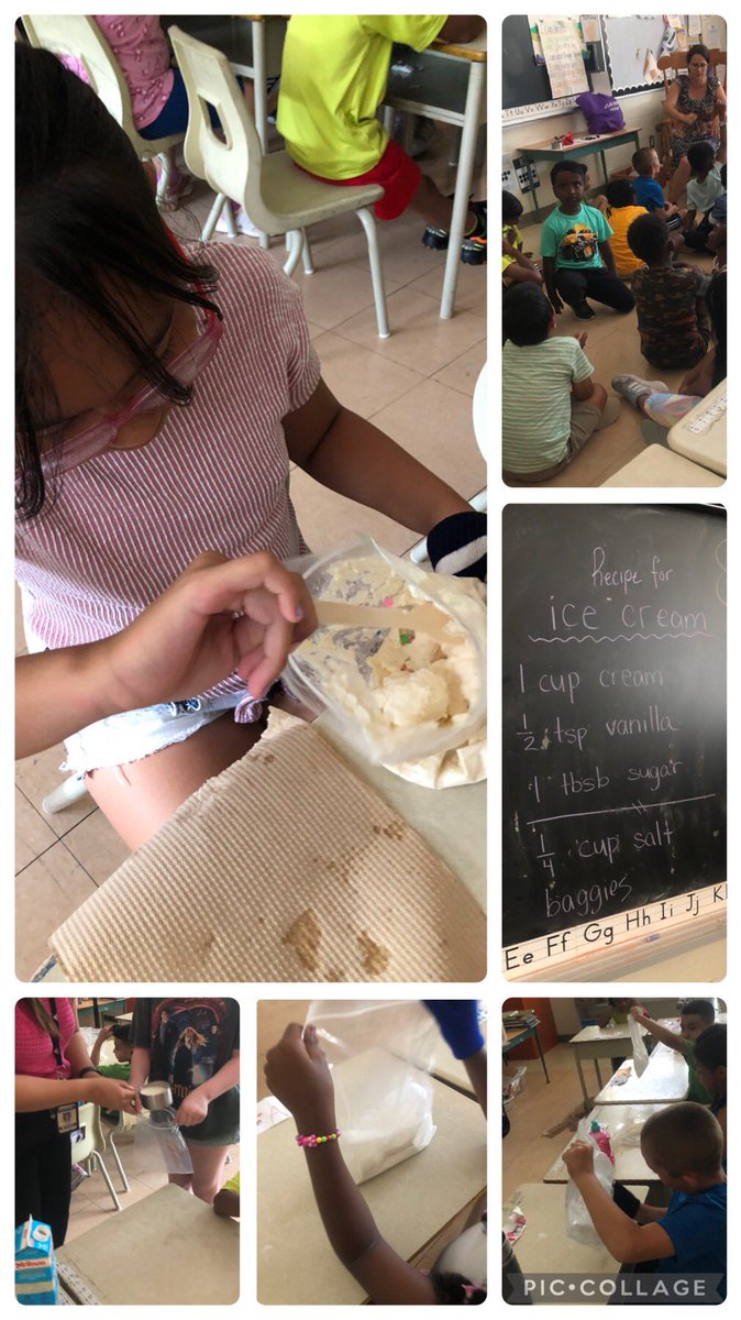 KristyannSo's tweet photo. Staying cool in Ms. Fuller’s class! 🍦@TCDSBSummerLrn Thank you Experiential Learning Dept for supporting another “cool” inquiry! 😋 @KerrEteach @MsCRoti @BrendaSevillano @rosemortillaro @SelbieFuller https://t.co/Y1D8buiAw1