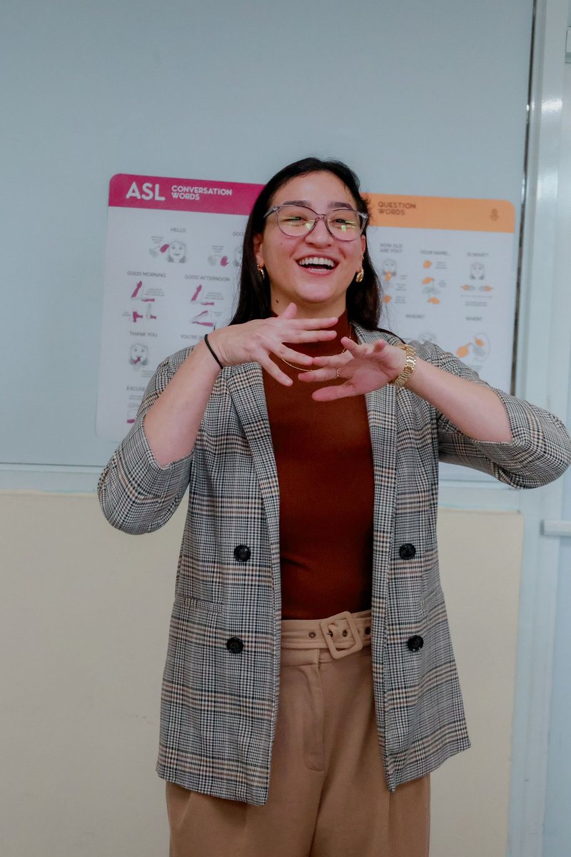 VMTI_13's tweet photo. Exited to share that I’ve completed my #ASL course with a focus on medical signs integration! 

Looking forward to applying these skills in my professional journey and embracing inclusivity every step of the way.
#MedicalEducation #ContinuousLearning
#PersonalDevelopment https://t.co/48mjqBAVJR