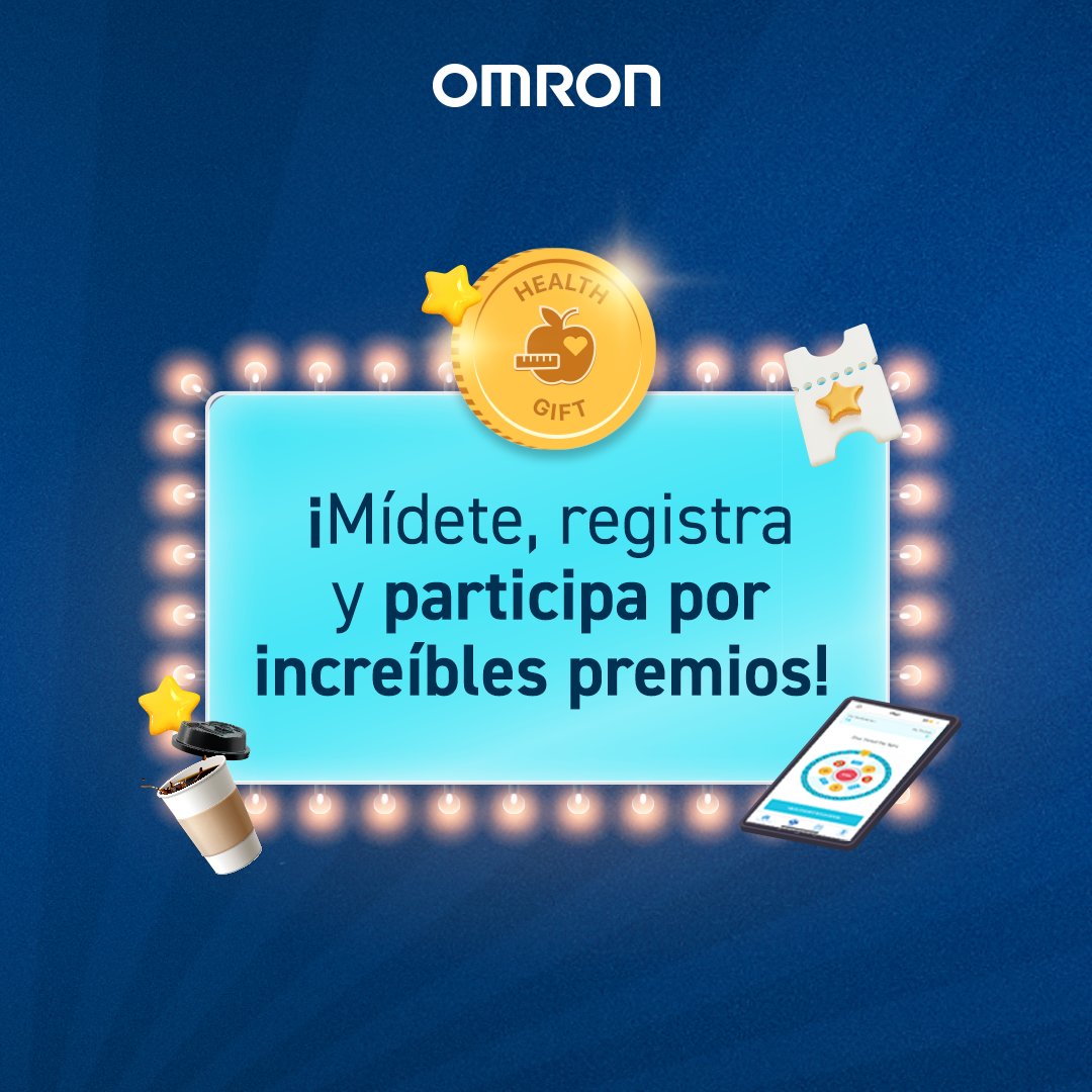 OmronLam's tweet photo. Y tú, ¿ya descargaste OMRON connect? 

Empieza a registrar tus mediciones y ten la oportunidad de ganar increíbles premios mientras cuidas tu salud. https://t.co/gtf1dg59vg