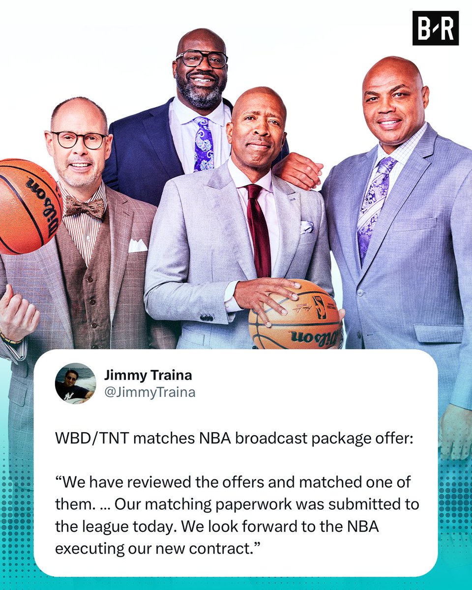 So you're saying there's a chance‼️ #KeepNBAonTNT