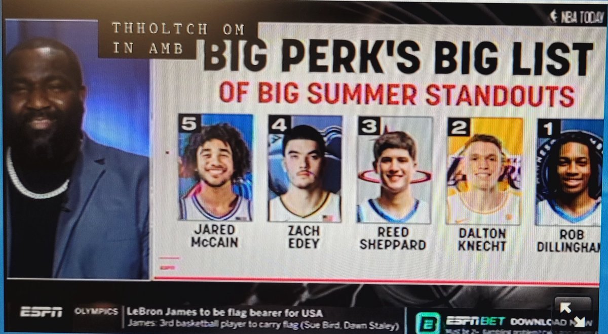 Coach_J's tweet photo. C'mon @ESPNNBA you can do better with your analysis.
This group below would wash that five you chose. Take the politics out of it. 
Terrance Shannon Jr
Donovan Clingan
Bub Carrington #H2P 💪🏾
Jaylon Tyson
Kel'el Ware
Don't forget Stephon Castle. Do better cause I know u can. https://t.co/xBLpmeOdWq