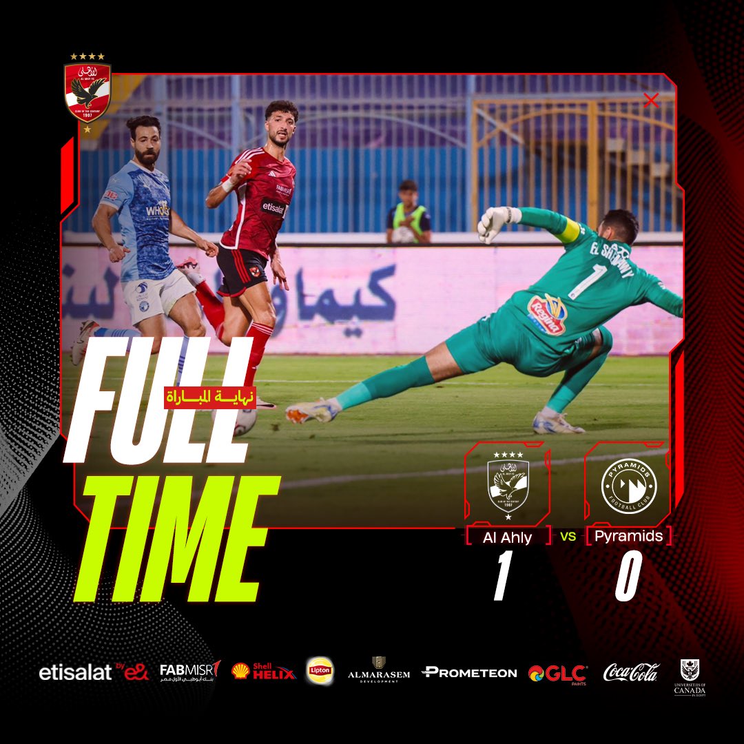 AlAhly's tweet photo. قطار انتصارات الأهلي لا يتوقف .. فوز جديد مثير للأبطال في الدوري 🦅

#يلا_يا_أهلي https://t.co/6ORWIPeR33