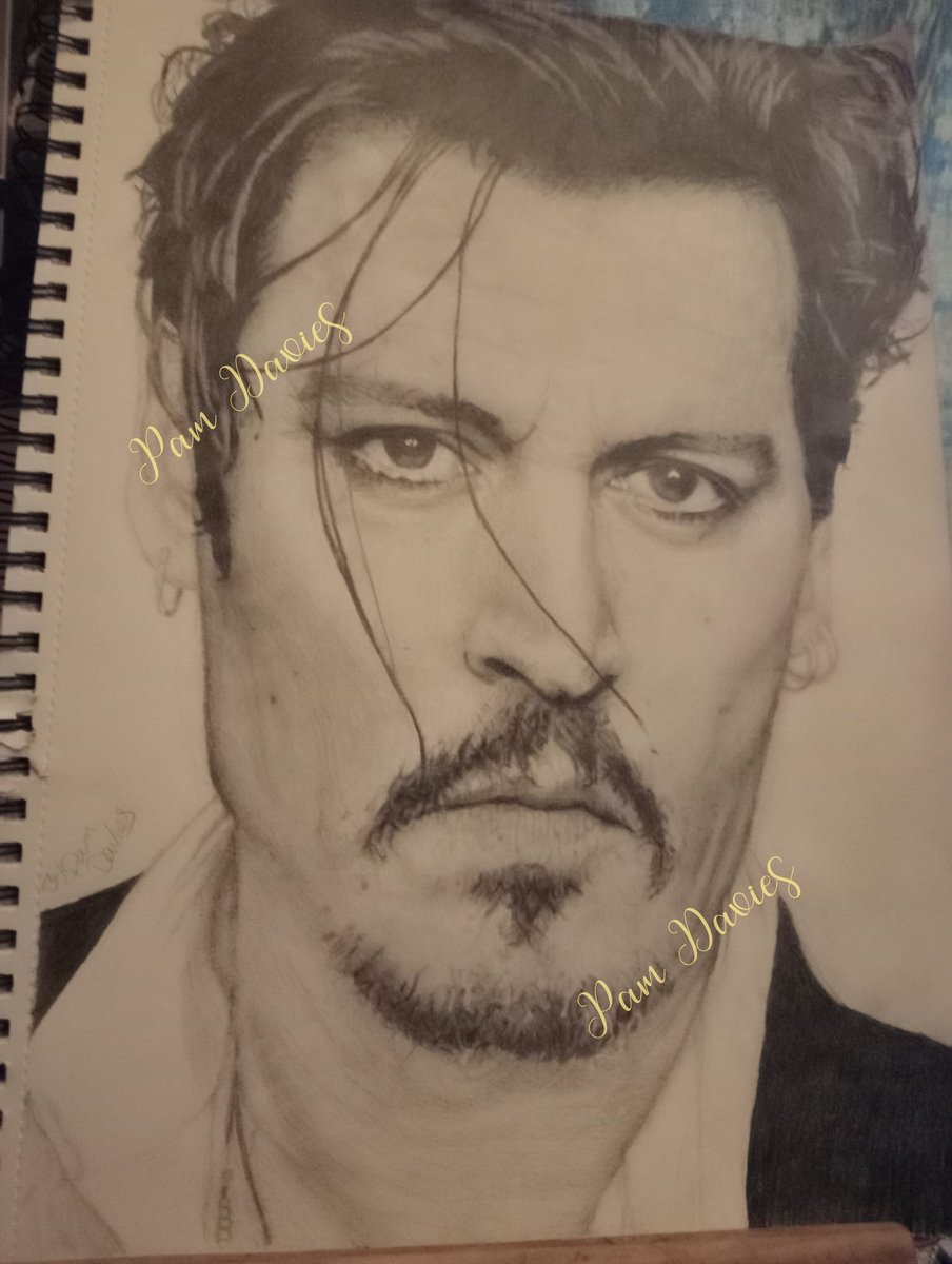My latest drawing of JD ❤️ love drawing on A3 as I love doing all the details (not that you can see here) on his face. But I still need more practice but iam getting there ❤️
