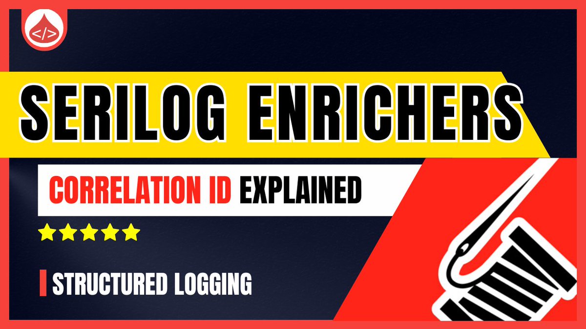 codingdroplets's tweet image. Serilog Enrichers - Correlation ID Explained
📷 youtube.com/watch?v=gI_8N8…
#DotNet #dotnetcore #csharp #VisualStudio