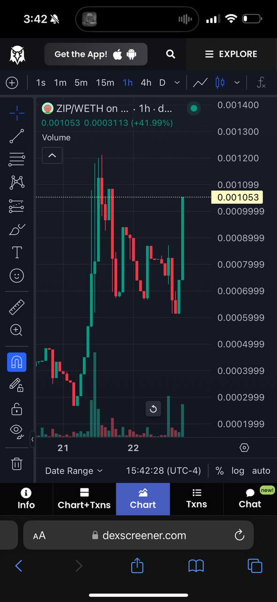 $ZIP is zipping up on the charts today. Hope you packed your bags 

0x70000004b7c08d94b0313fd8ba382075d0eb65ec